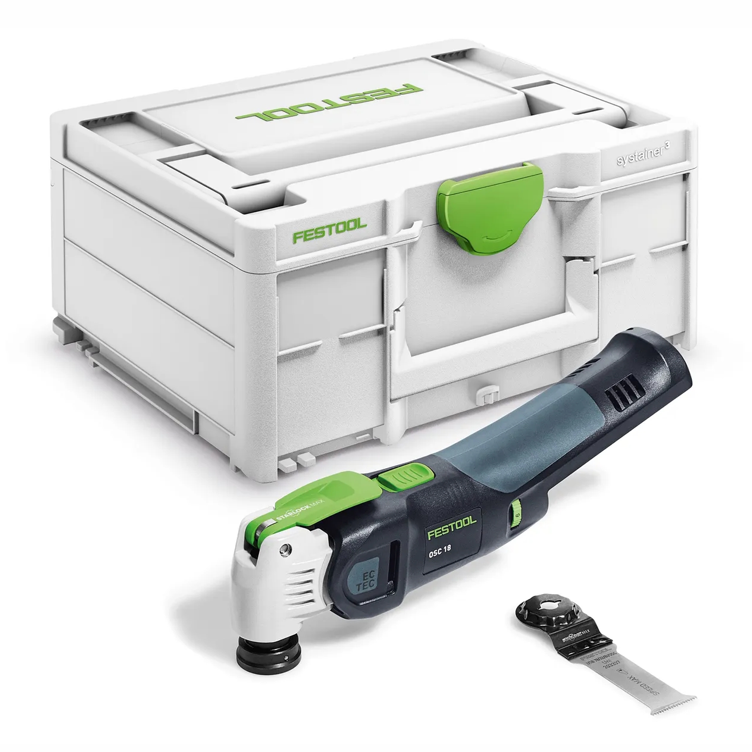 FESTOOL Osc 18 E-basic Vecturo Cordless Oscillator Multi-tool