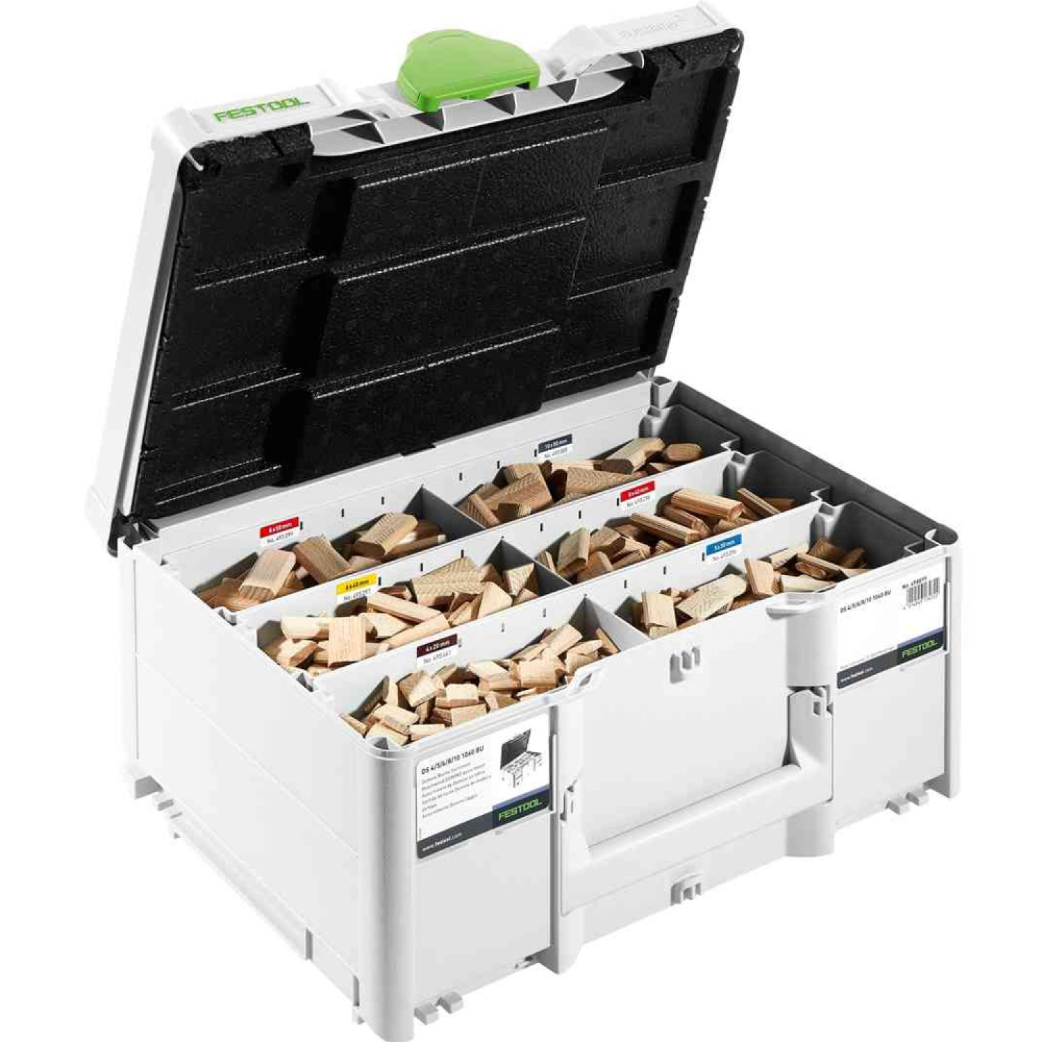 Domino Beech Range Ds 4-5-6-8-10 In Systainer Sys3 M 1060 Bu