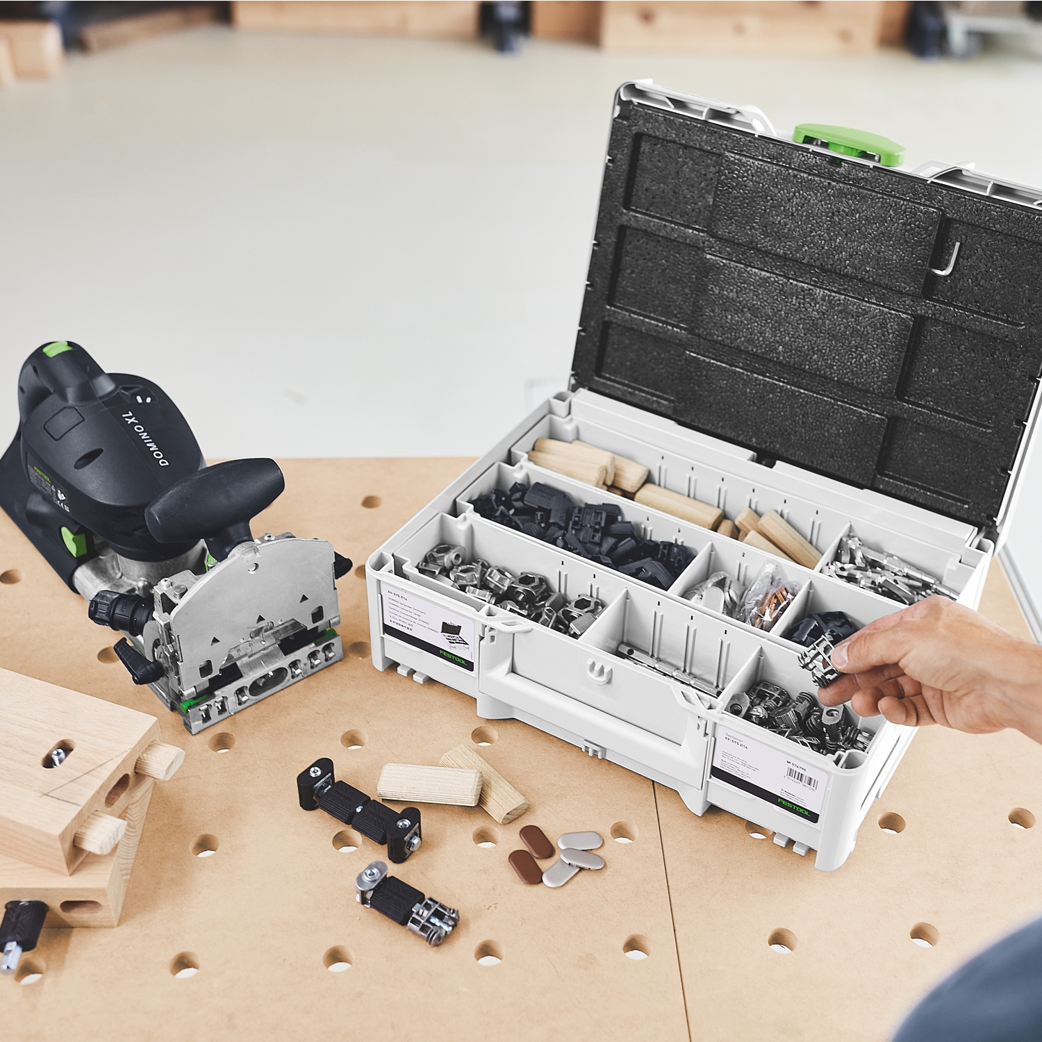 FESTOOL Sv-sys D14 Domino Connector Range For Domino Xl Df 700