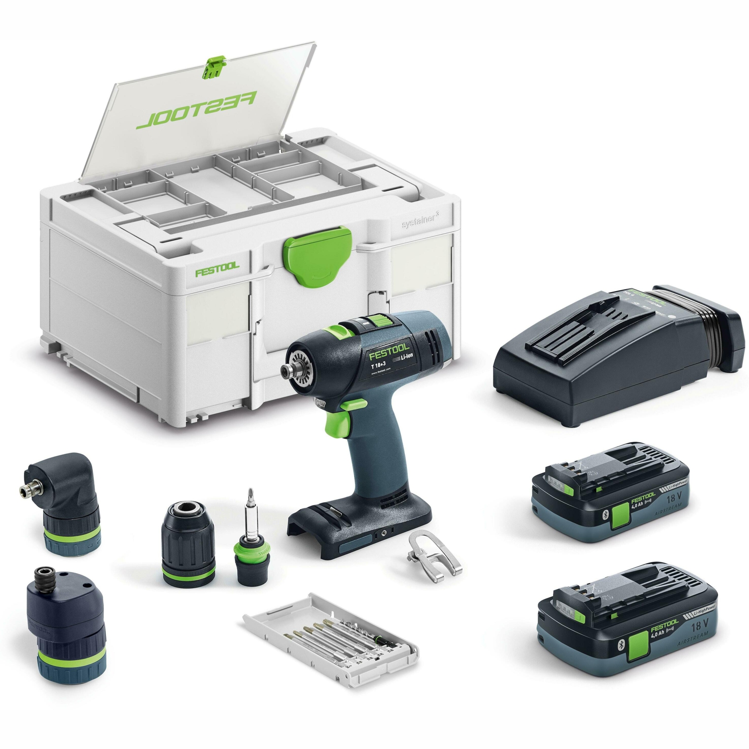 Cordless Drill T18+3 Hpc 4.0 I- Set