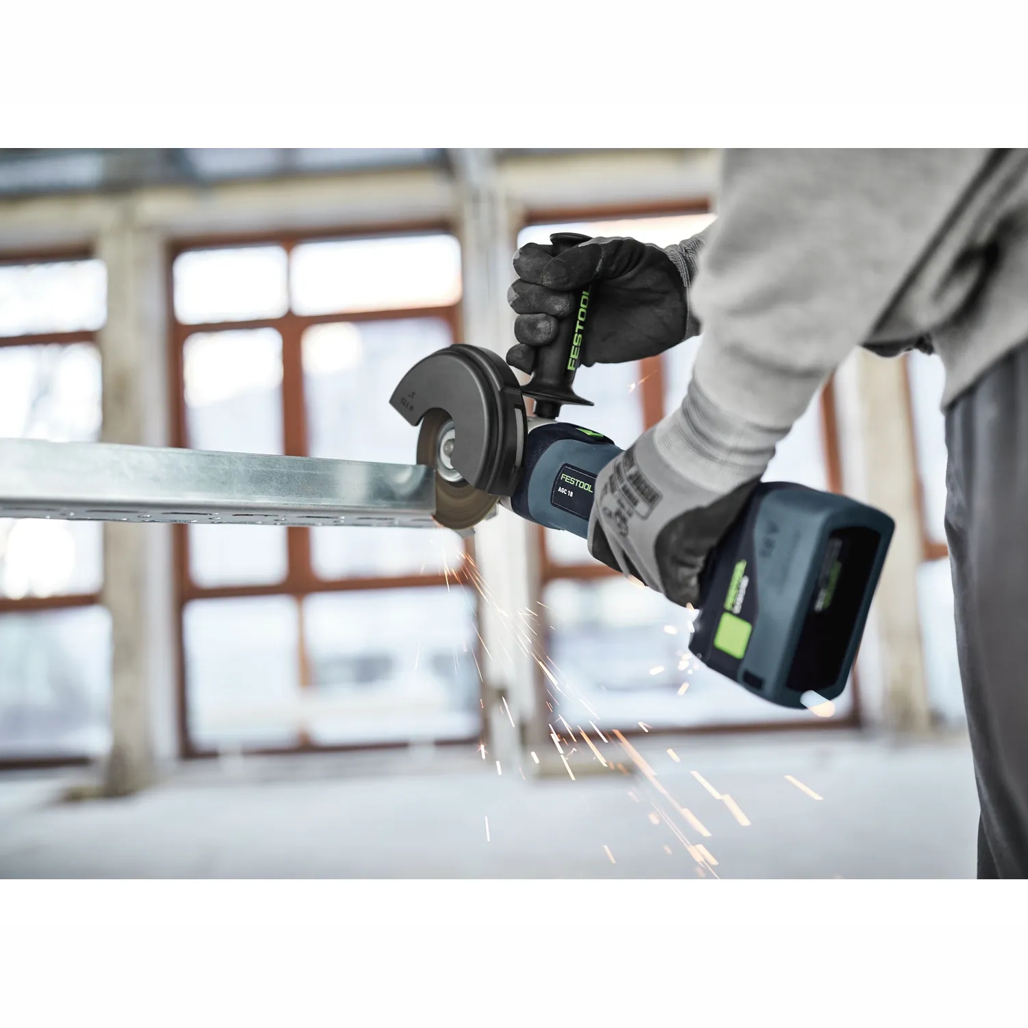 Cordless Angle Grinder Agc 18-125 Eb-basic