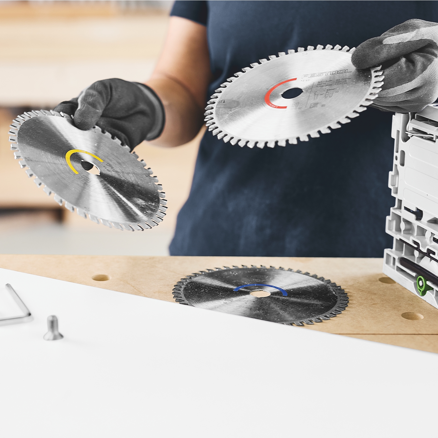 FESTOOL Ksb-sort/3 W/l/a 160x1,8 Circular Saw Blade Set 160mm 3 Piece