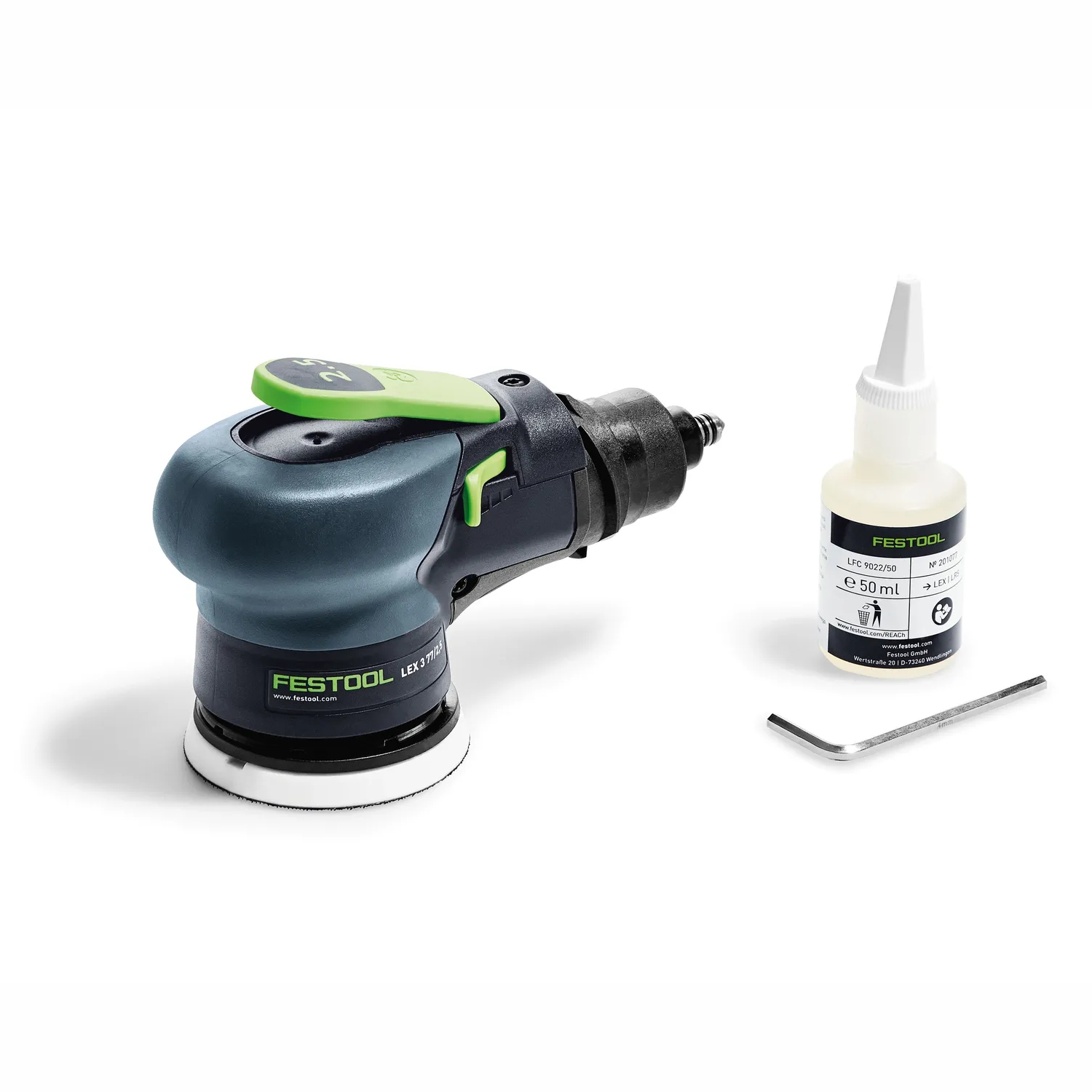 FESTOOL Lex 3 77/2,5 Compressed Air Eccentric Sander