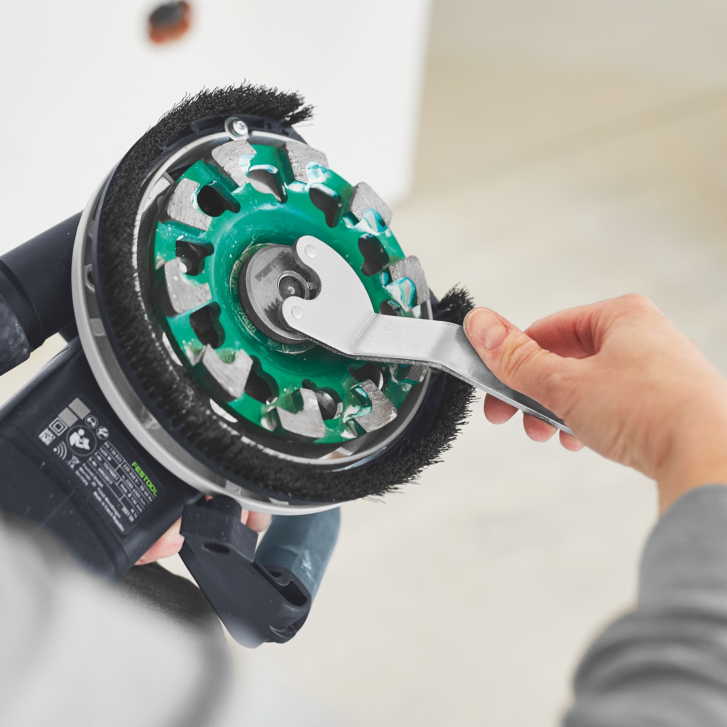 FESTOOL Dia Stone-d130 Premium Diamond Disc For Extremely Hard Concrete
