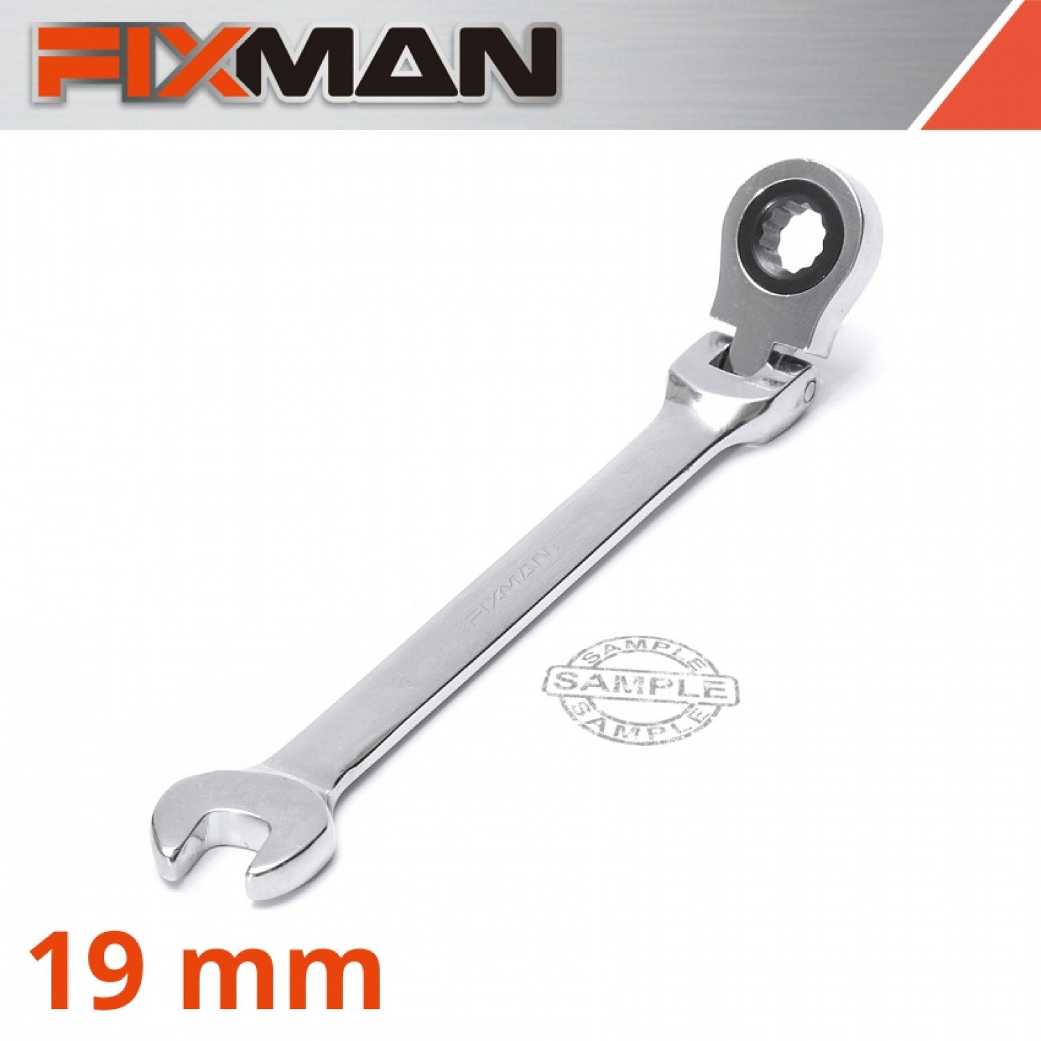 FIXMAN Flexible Ratchet Combination Wrench 19mm