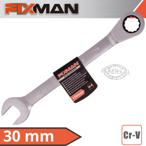FIXMAN Combination Ratcheting Wrench 30mm