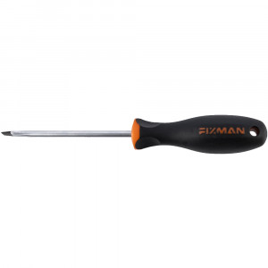 FIXMAN S/driver Slotted 5.5x1x100mm Crv With Ergonomic Handle