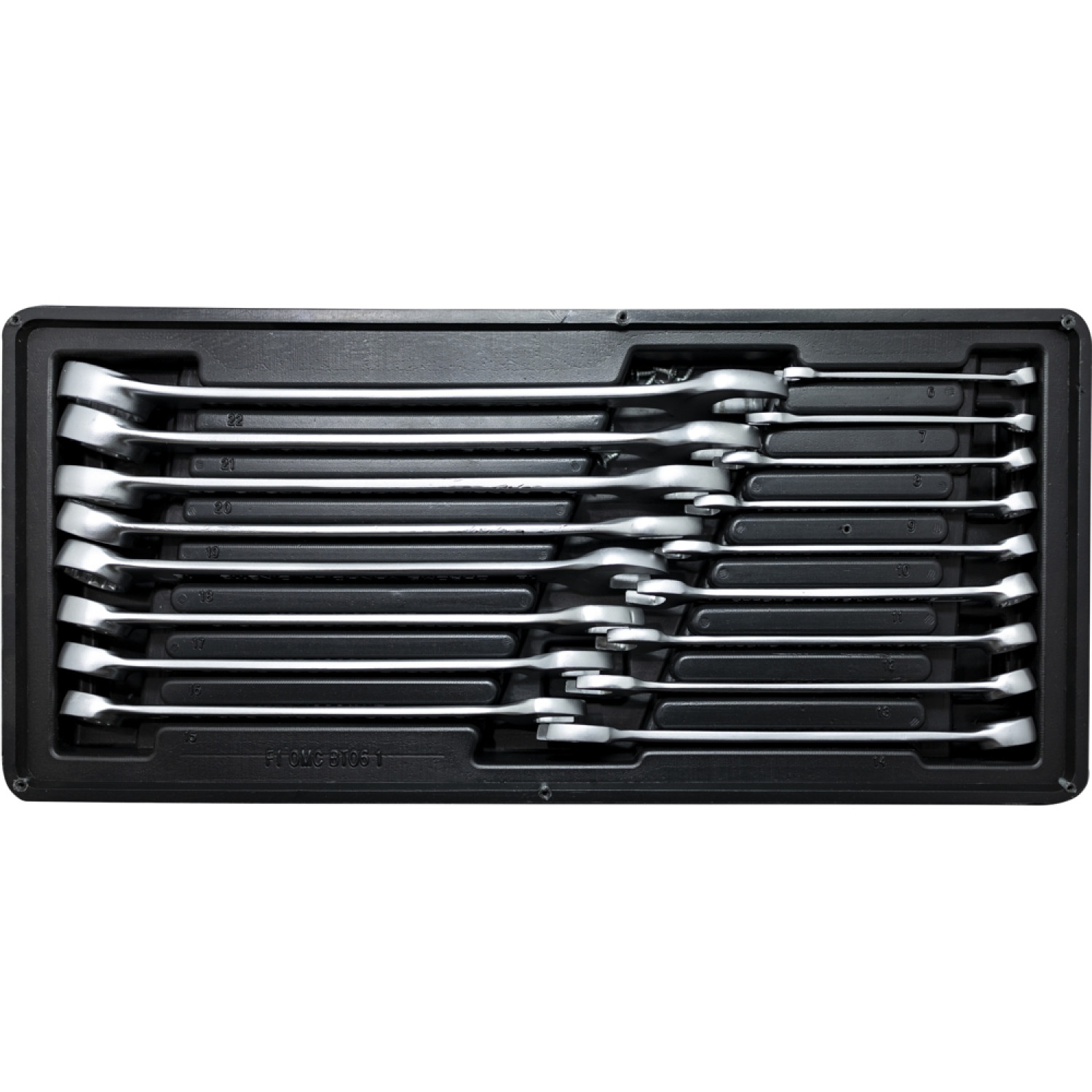 FIXMAN Tray 17 Piece Combination Spanners 6-22mm
