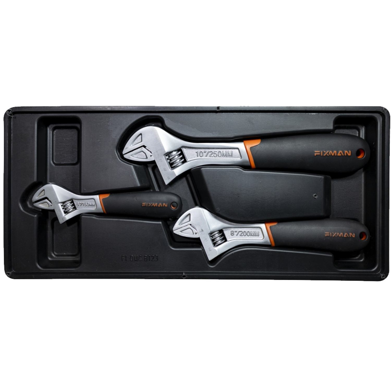 FIXMAN Tray 3 Piece Adjustable Wrench 6'8'10'
