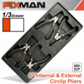 FIXMAN 7 Drawer Ind. Roller Cabinet On Castors With 130pc Of Stock