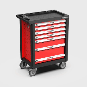 FIXMAN Empty 7 Drawer Roller Cabinet On Castors 958mm X 766mm X 465mm