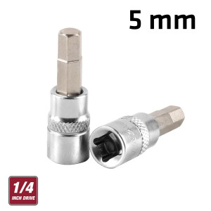 FIXMAN 1/4' Dr.bit Socket 5mm Hex Allen H5