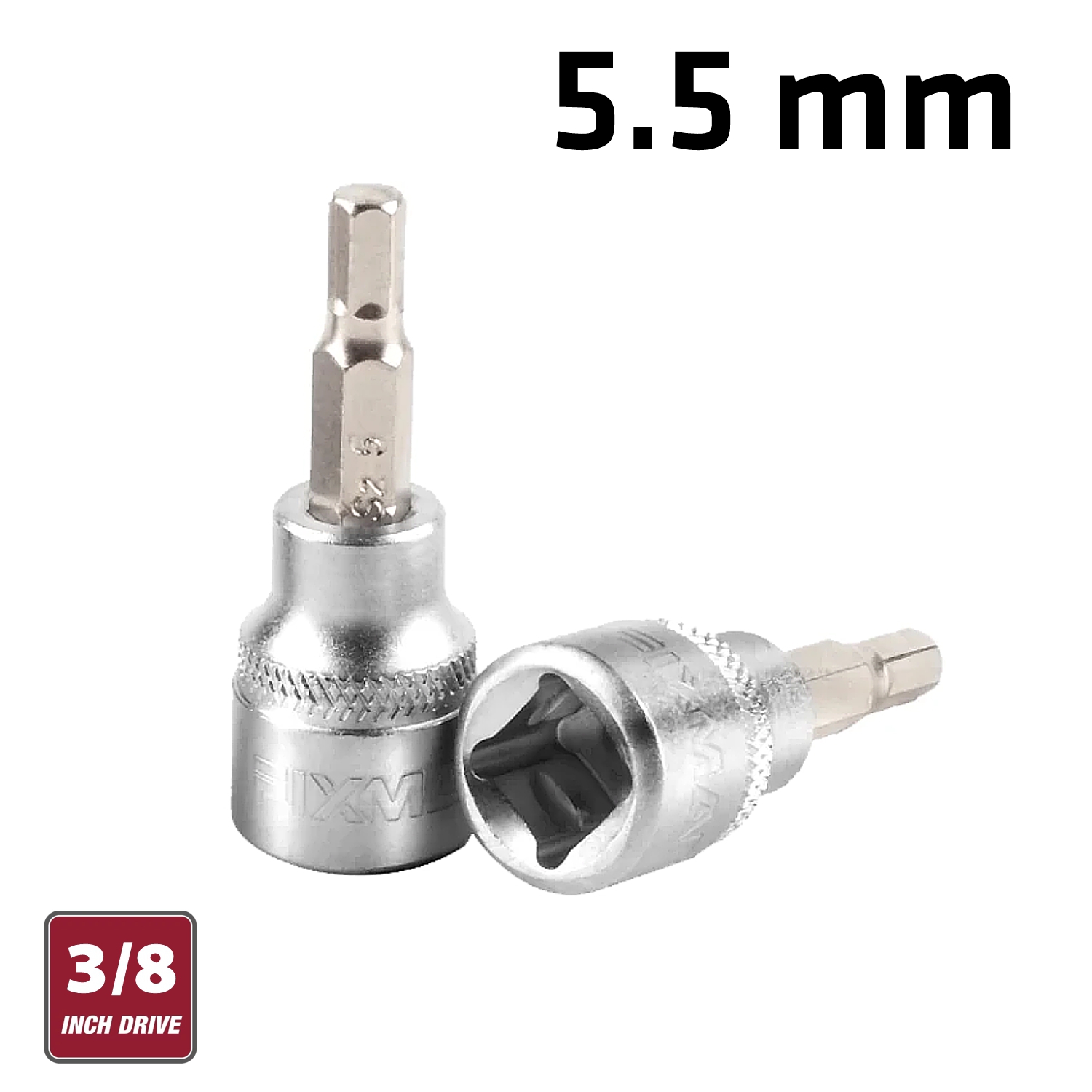 FIXMAN 3/8' Dr.bit Socket 5.5mm Hex Allen H5.5