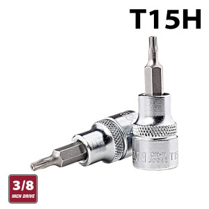 FIXMAN 3/8' Dr.bit Socket T15h Torx Security
