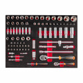 FIXMAN 7 Drawer Ind. Roller Cabinet With 133pc Mechanics Tool Set
