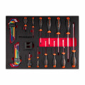 FIXMAN 7 Drawer Ind. Roller Cabinet With 133pc Mechanics Tool Set