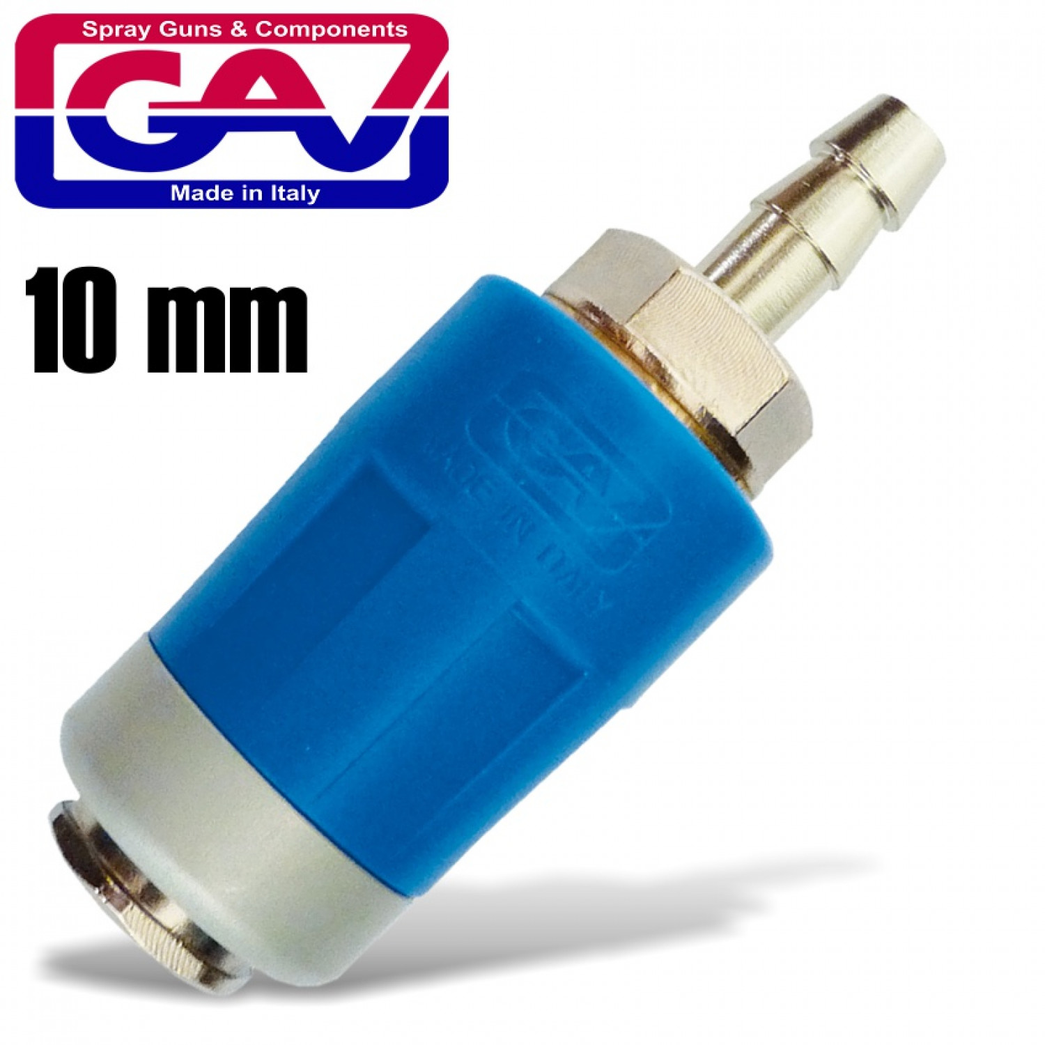 Safety Quick Coupler 10mm Packaged Two Stage Release Airblock