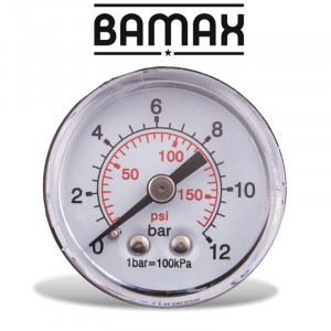 Pressure Gauge 40mm 1/8 Rear