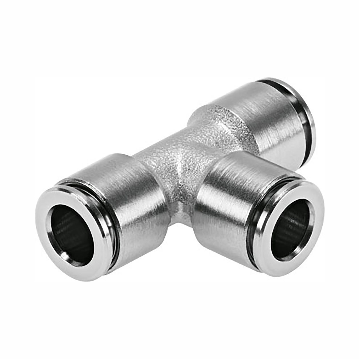 GAV Pu Nickel Plated T- Connector 6mm