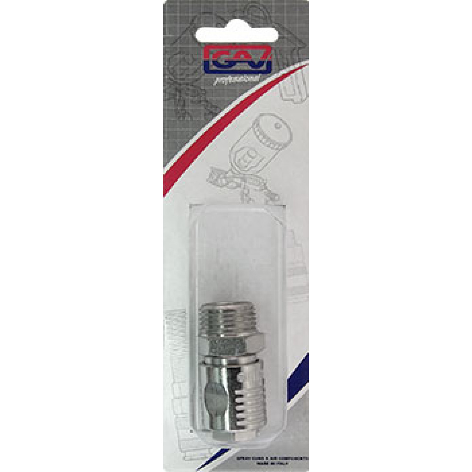 Quick Coupler 1/2'm Packaged Euroline