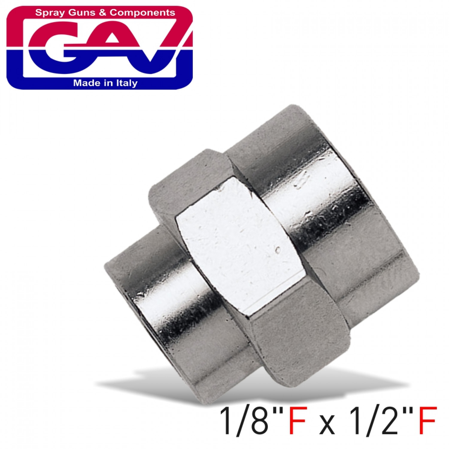 Reducing Socket 1/8 X 1/2 F/f