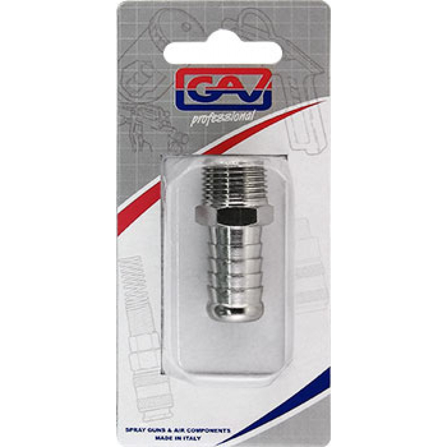 Hose Adaptor 3/8 X 14mm Packaged