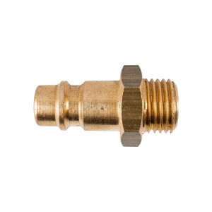 Brass Connector 1/4'm German