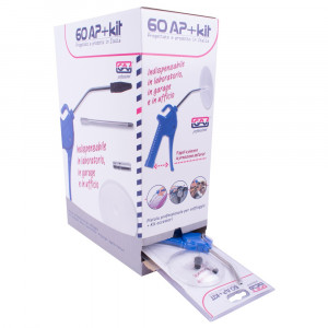 Air Blow Gun With Long Nozzle + Acc Kit For 60ap X15
