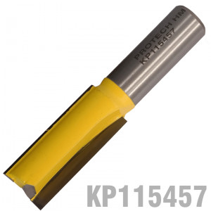 Straight Bit 5/8'(15.9mm) X 1 1/2'(38.1mm) Cut 2 Flute With Bottom Cut