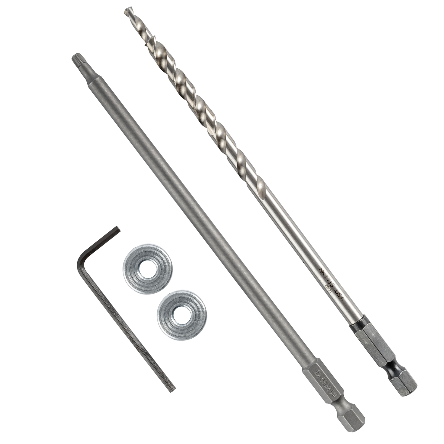KREG Deck Bit And Square Driver With X2 Collars And Wrench