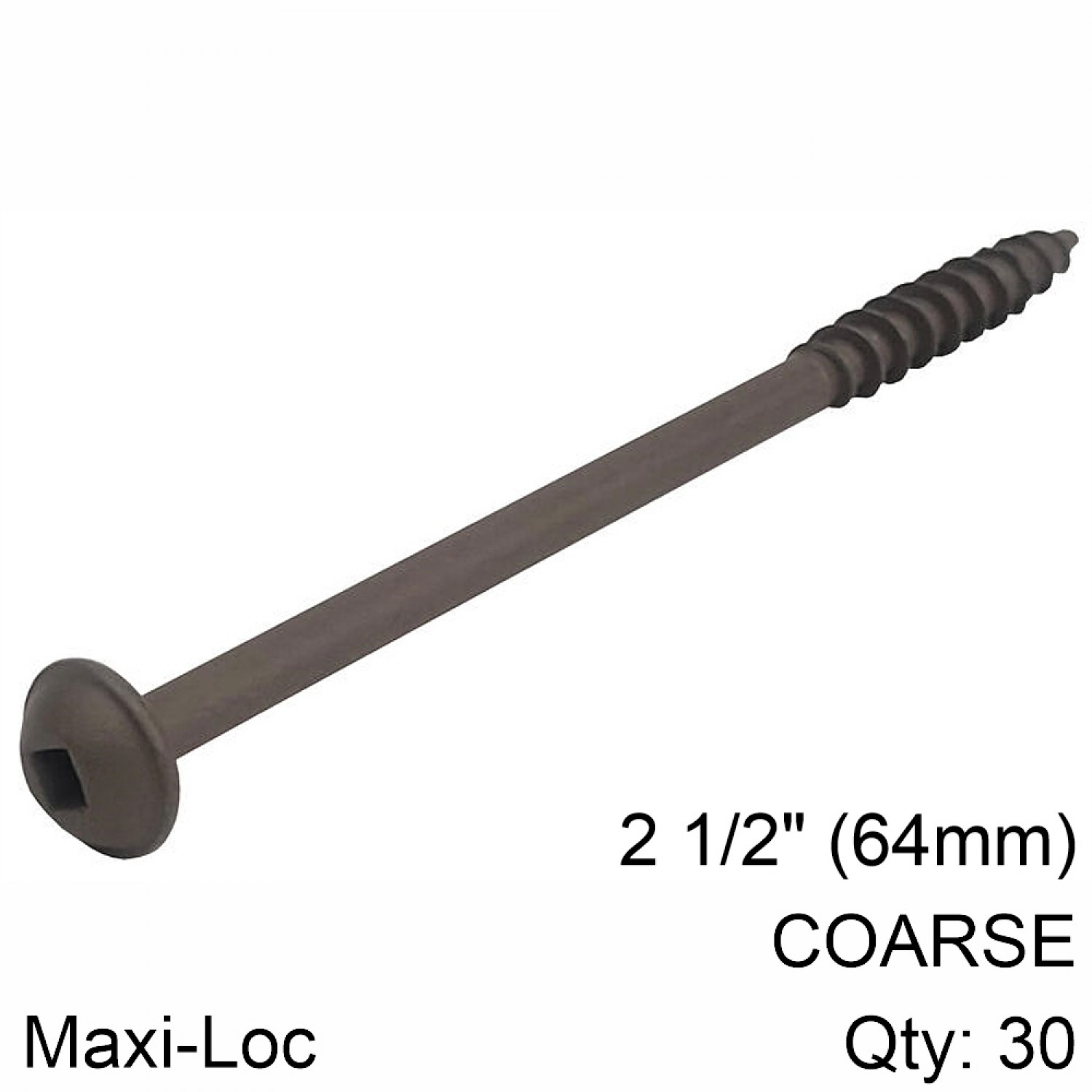 KREG Hd Protec Kote Pocket Hole Screws 64mm 2.50' #14 Coarse Thread Mx