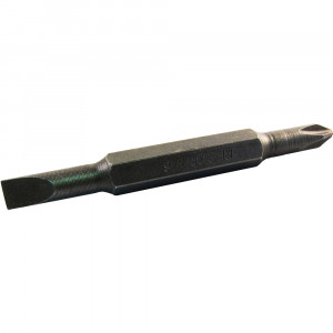 Replacement Bit 75mm Double Ended 8mm.sl6mm/ph2 For Kt2677