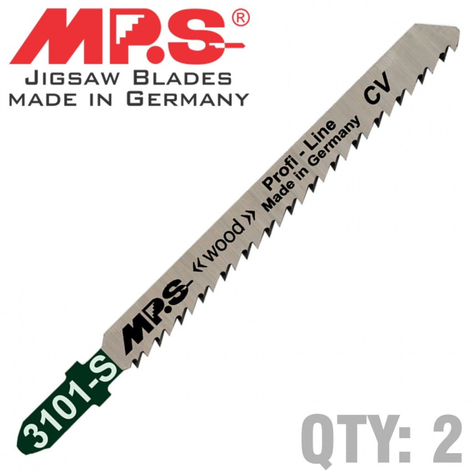 Jigsaw Blade Wood Thick Bladet-sh.100mm 10tpi