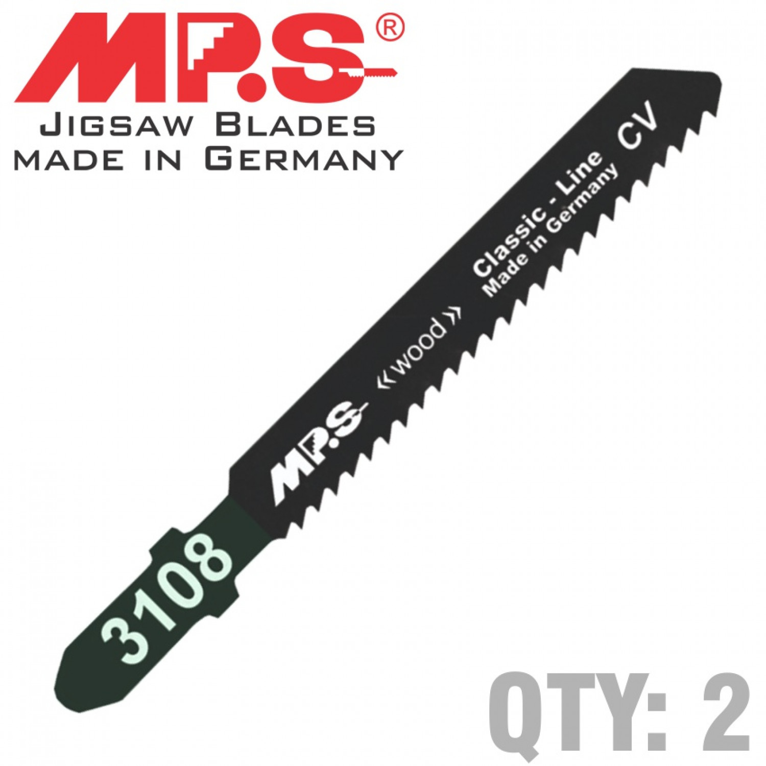 Jigsaw Blade 75mm 12tpi T-shank T119b