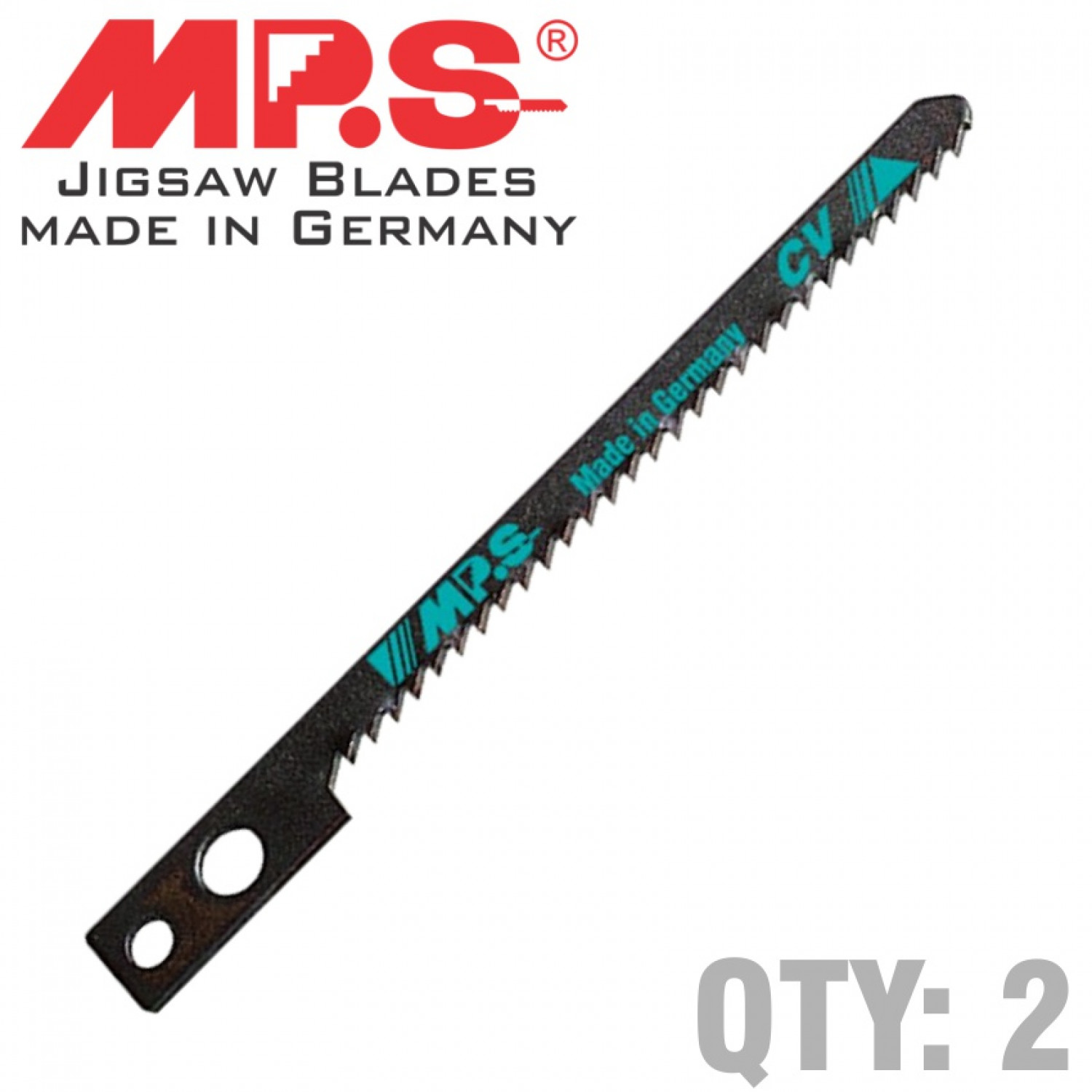 Jigsaw Blade Wood Scroll Mak.shank 80mm 12tpi