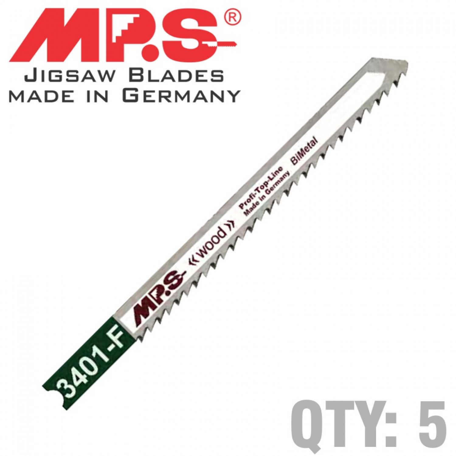 Jigsaw Blade Bi M.wood U-shank 10tpi