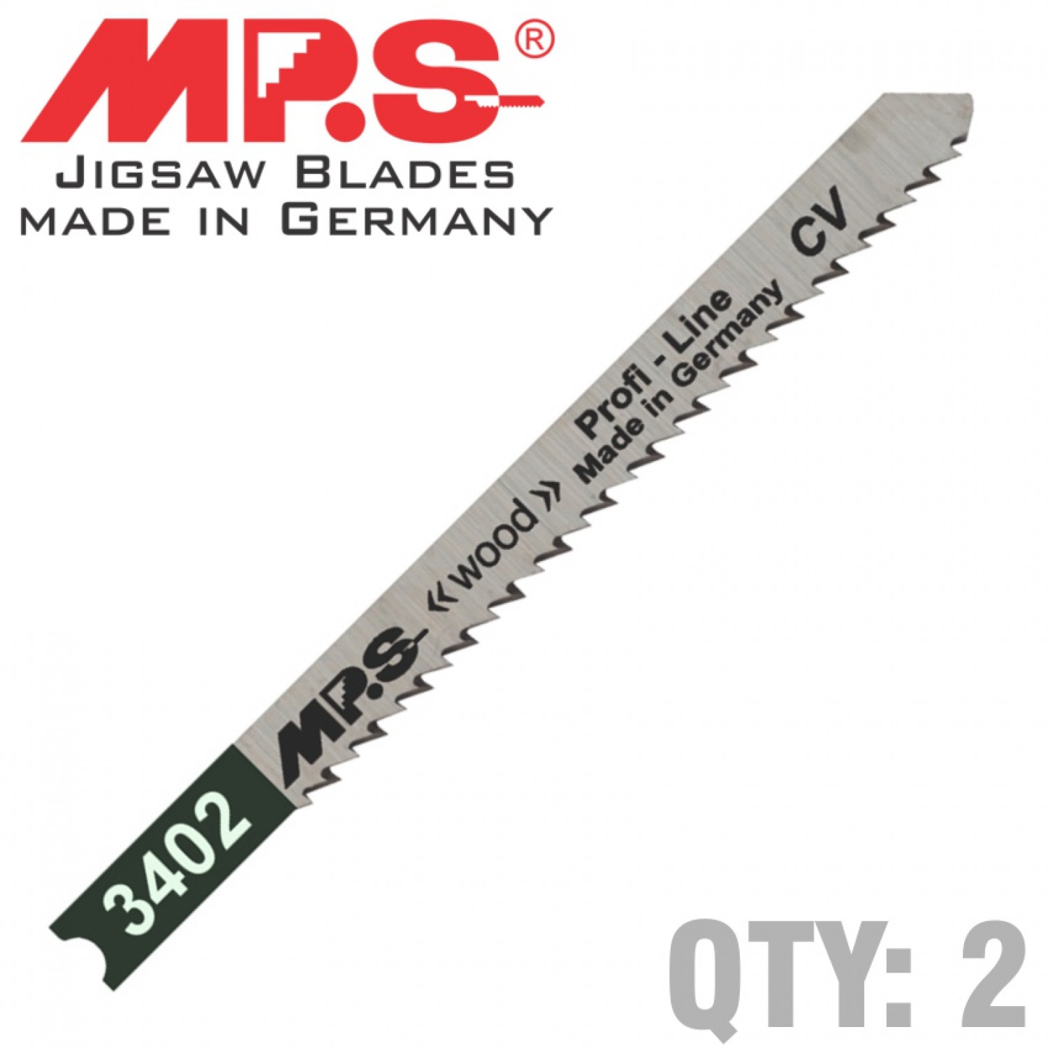 Jigsaw Blade Universal Wood 10tpi Rev.t