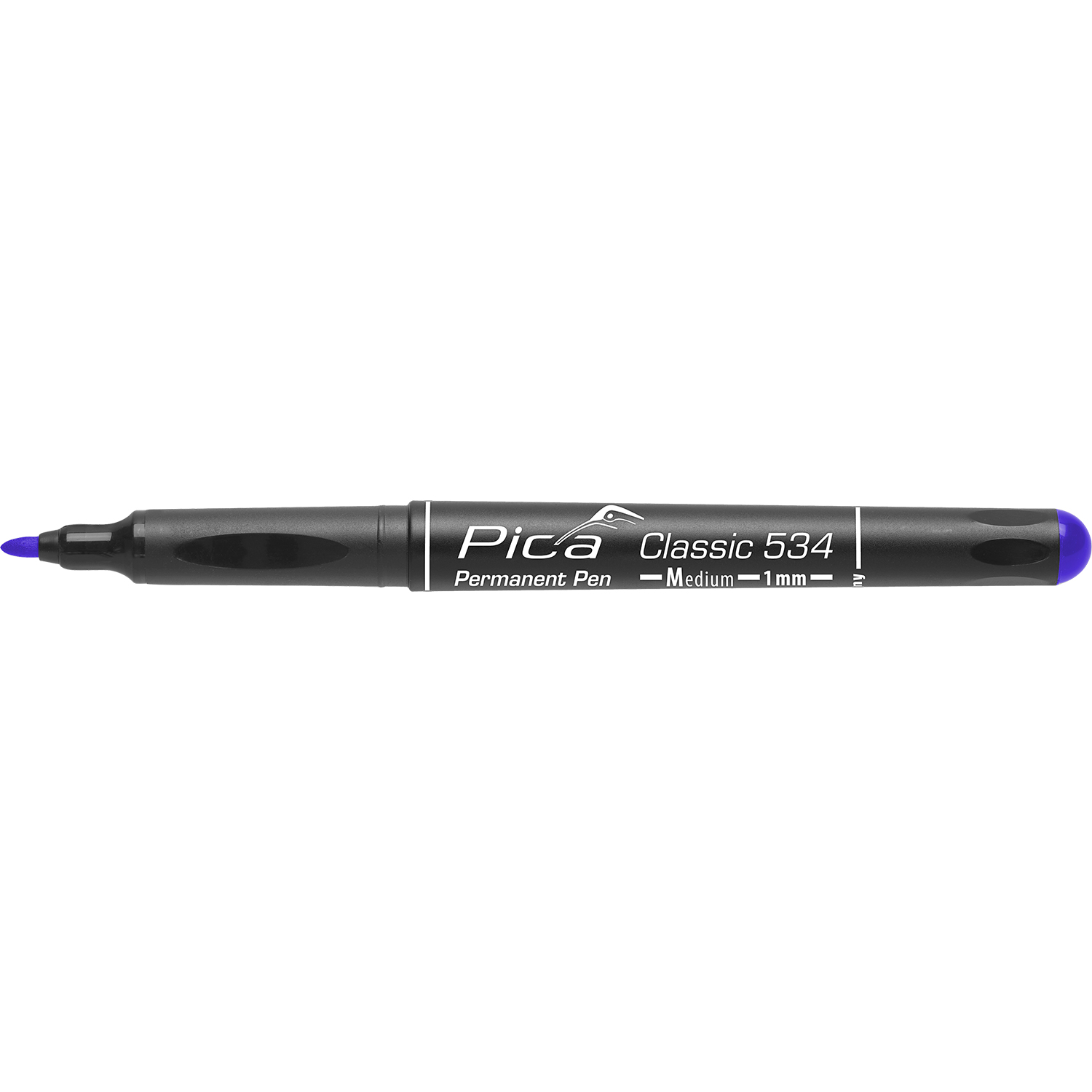 Permanent Pen Blue Medium Tip 1mm