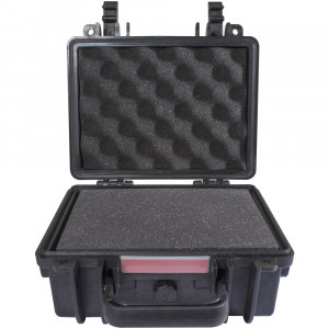 Hard Case 250x220x120mm Od With Foam Black Water & Dust Proof (221609)