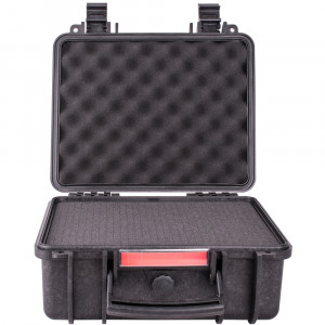 Hard Case 350x315x165mm Od With Foam Black Water & Dust Proof (312413)