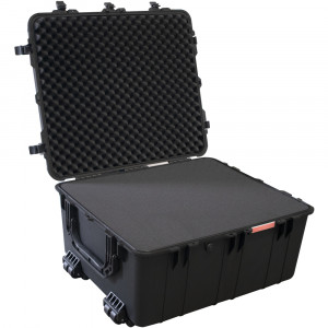 Plastic Case 847 X 722 X 432mm Od Wheels With Foam Black Case Water &