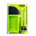 Glue Set Silicone 4pc Tray Scraper And 2pc Brush