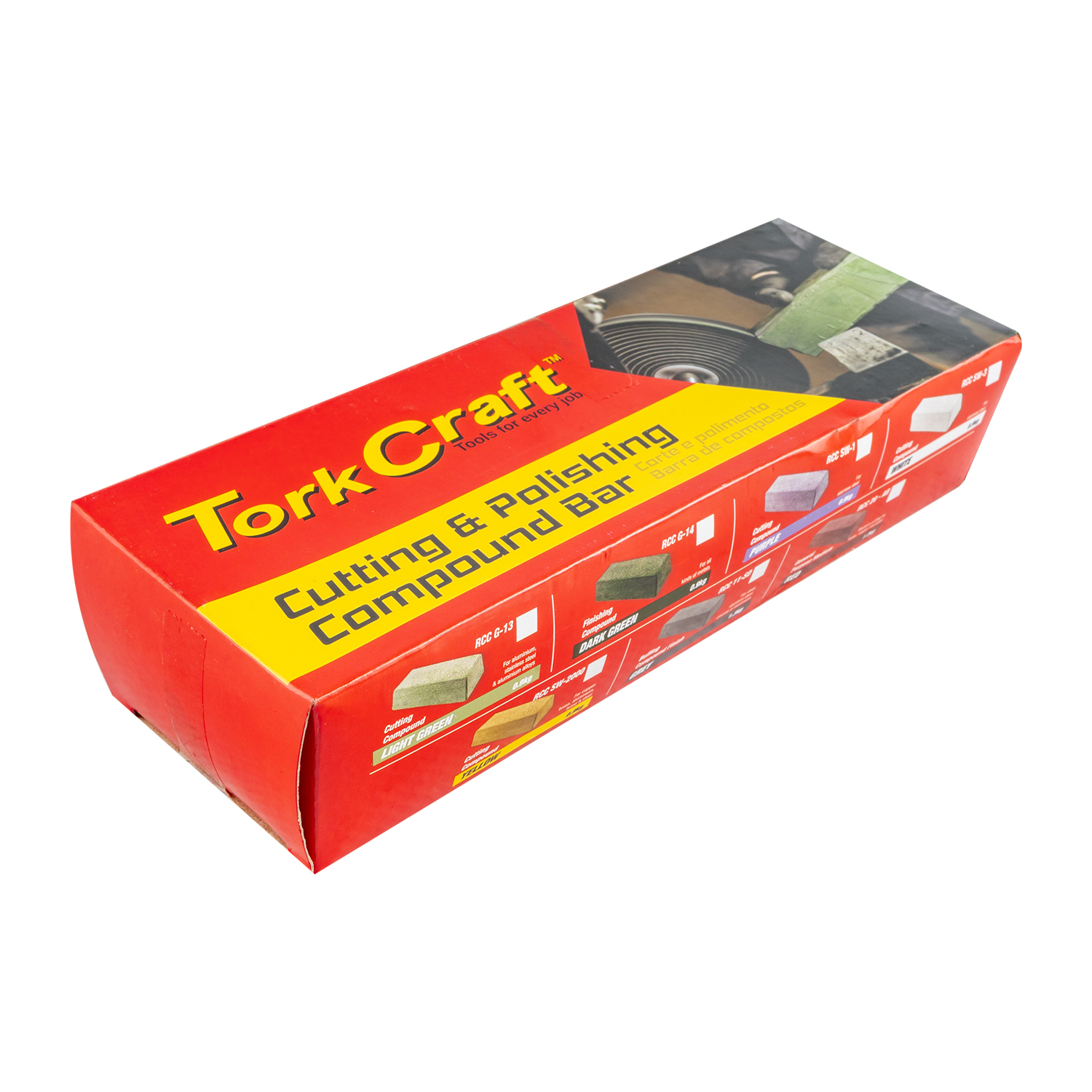 Green Solid Finishing Compound For All Kinds Of Metal 0.9kg