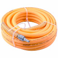 Flex Air Hose Kit 10mm X 10m Orange W/quick Coupler & Connector Yohko