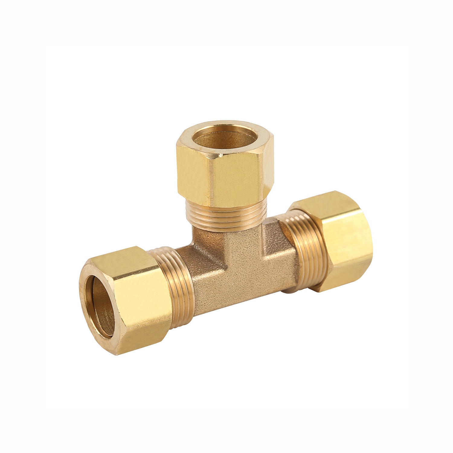 Conical Tee Brass 1/2"