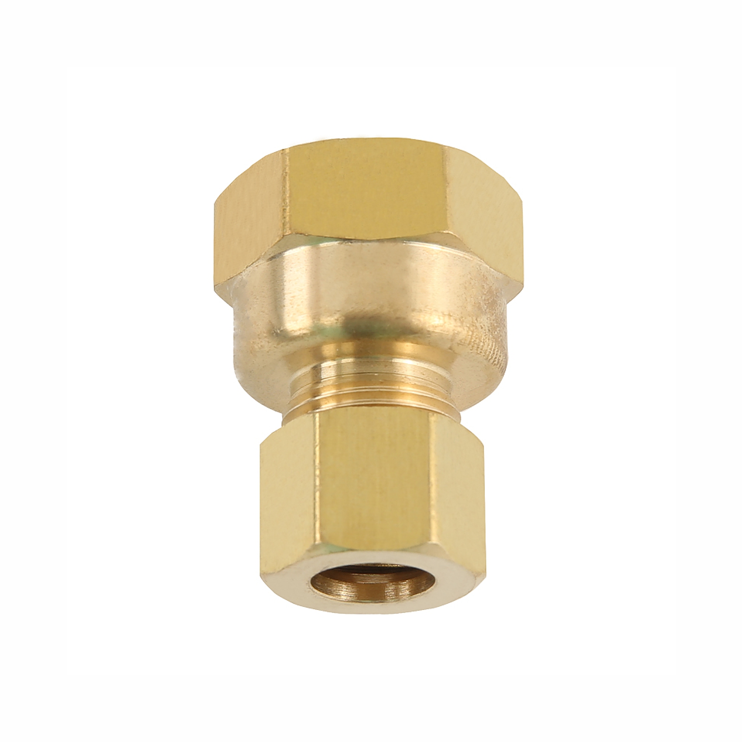 Tube/f-pipe Connect Brass 5/16"-1/8"f