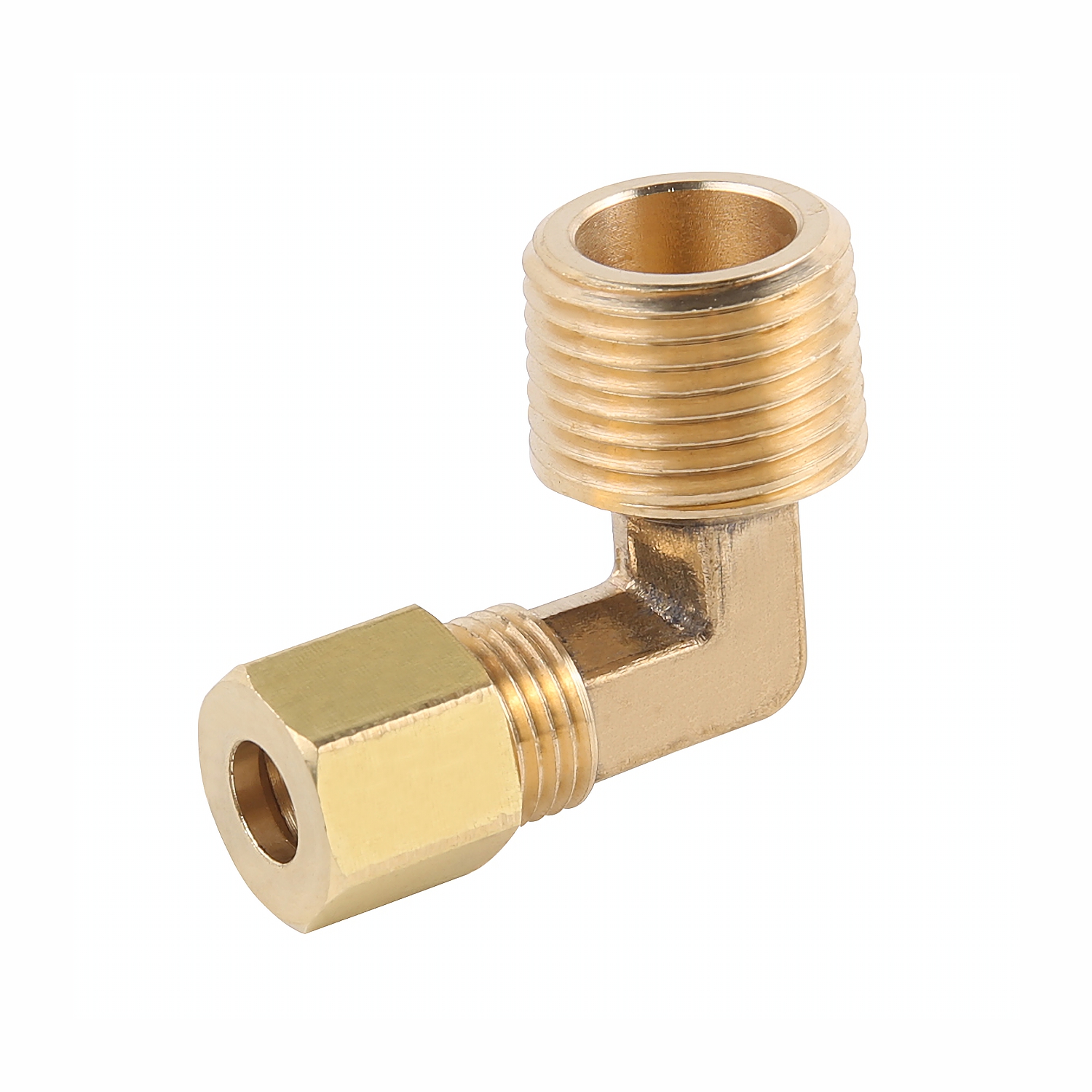 Conical Elbow Brass 1/4" X 1/8"m