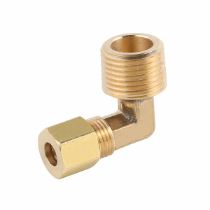 Conical Elbow Brass 1/4