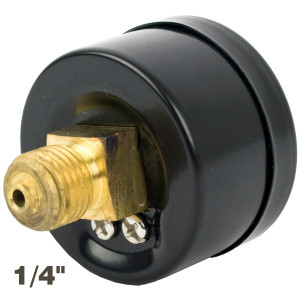 Press. Gauge 40mm 1/4' Rear Fit 0-16bar 0-1600kpa