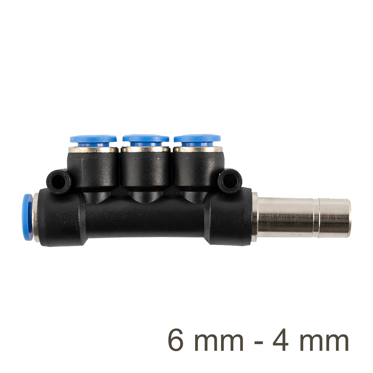 Red. Insert Manifold Side 4-port Pu 6mm - 4mm